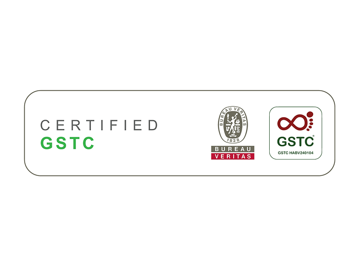 GSTC-Recognized Standards for Hotels from Bureau Veritas - 2023 - 2025: 26 Hotels, 2024 - 2027: 42 Hotels (100% Certified in 2025)
