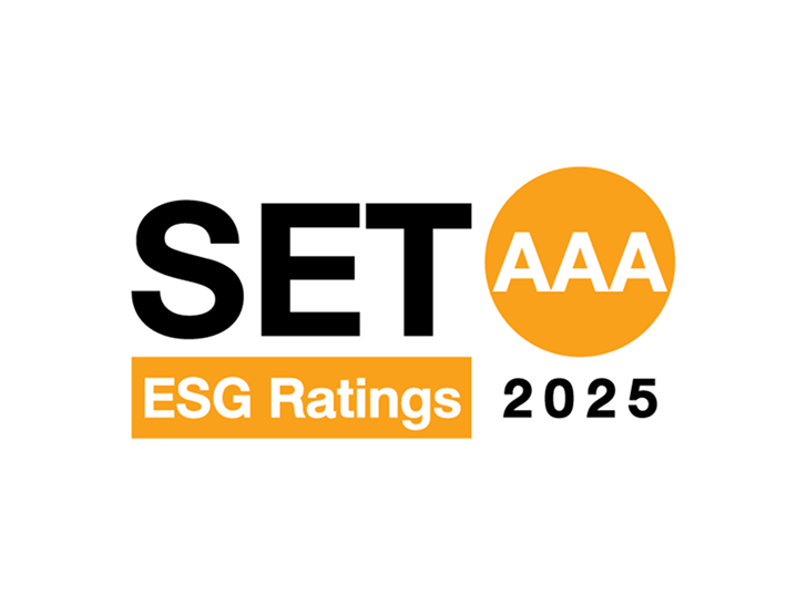 SET ESG Ratings "AAA"  from The Stock Exchange of Thailand (2024 - 2025)